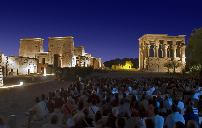 Sound and Light Show at Philae Temple